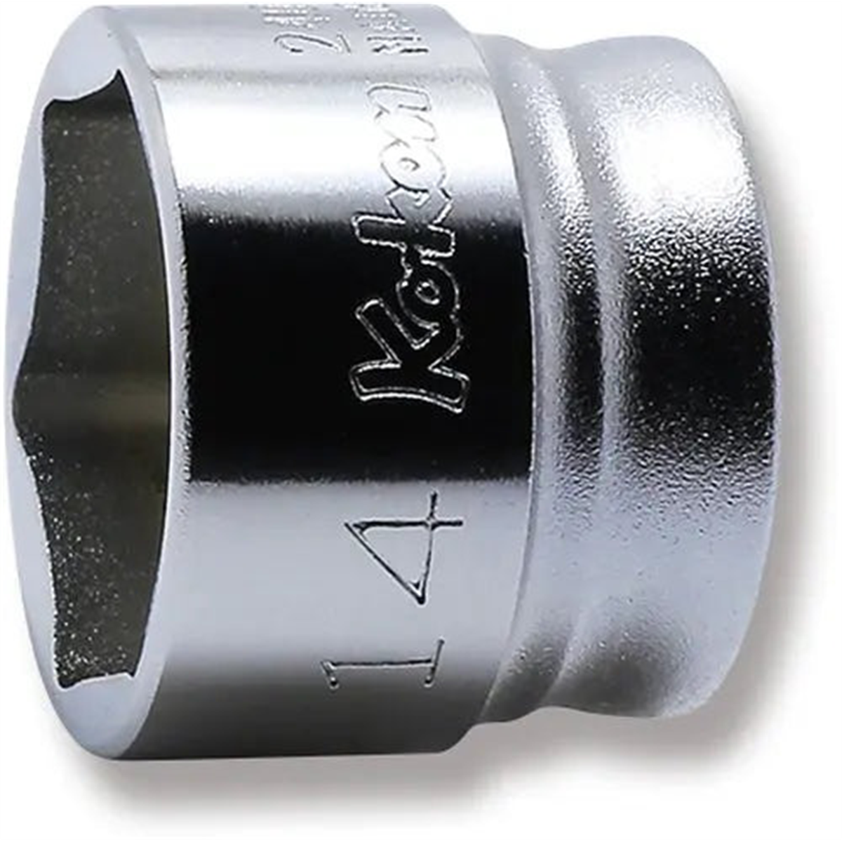 Ko-ken Usa 2400mz-14 1/4 Sq. Dr. Socket 14mm 6 Point Length 15mm Z-series