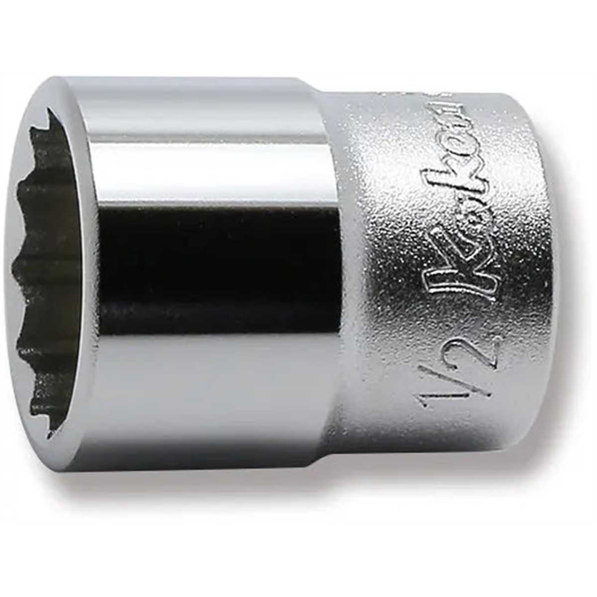 Ko-ken Usa 2405a-1/2 1/4 Square Drive Socket 1/2 12 Point Length 22 Mm
