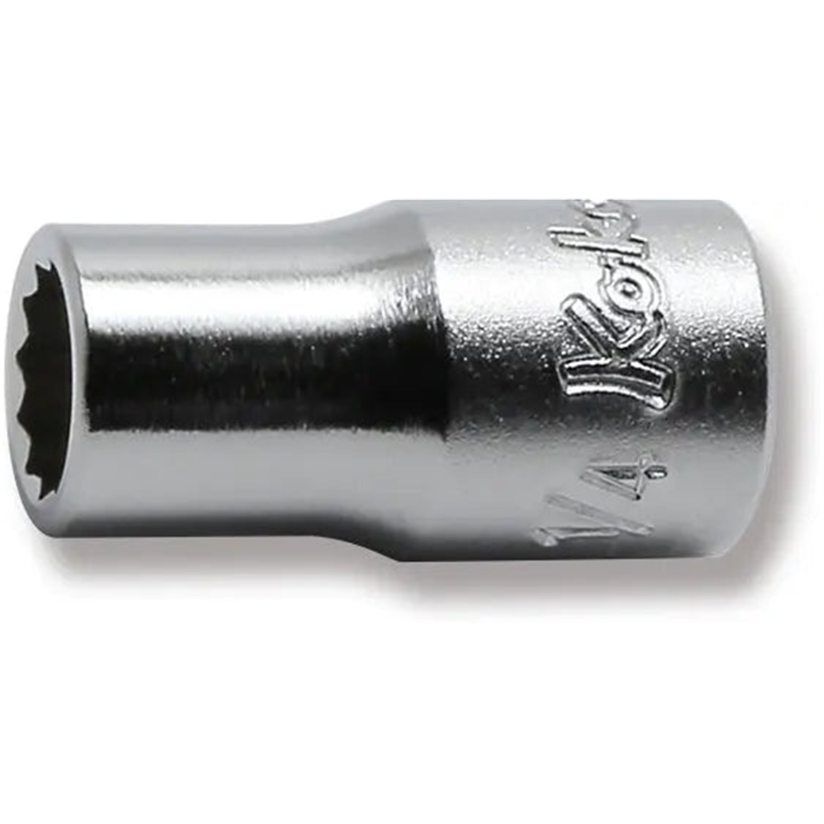 Ko-ken Usa 2405a-1/4 1/4 Square Drive Socket 1/4 12 Point Length 22 Mm