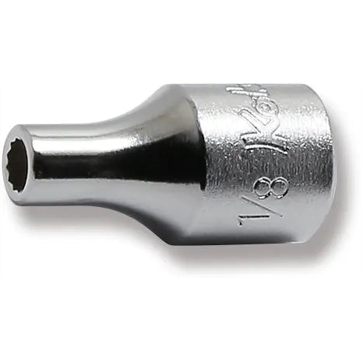 Ko-ken Usa 2405a-1/8 1/4 Square Drive Socket 1/8 12 Point Length 22 Mm