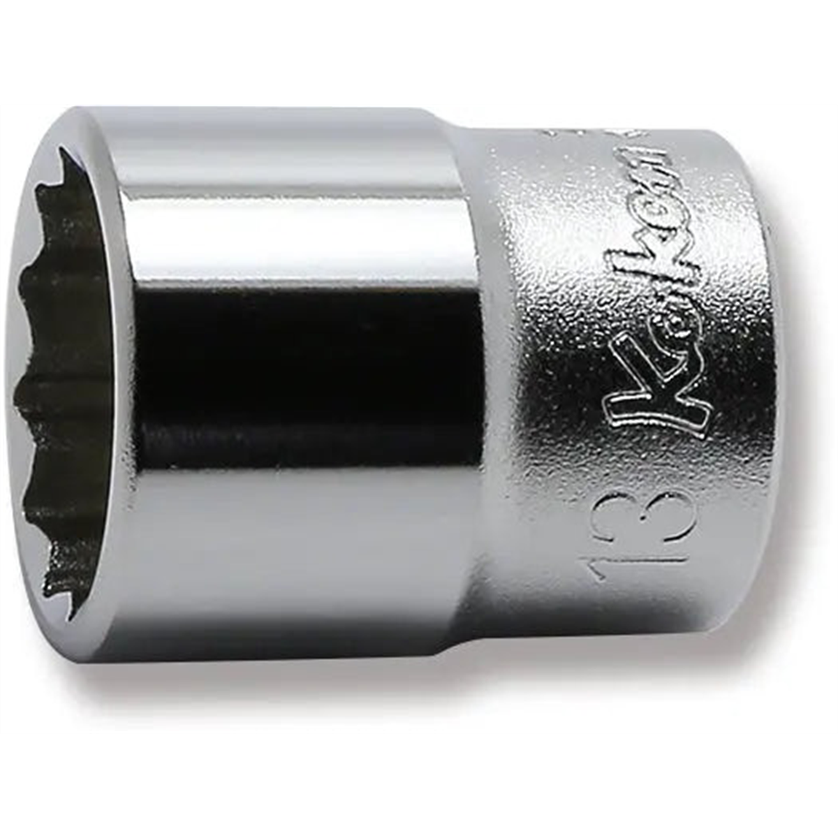 Ko-ken Usa 2405m-13 1/4 Square Drive Socket 13 Mm 12 Point Length 22 Mm