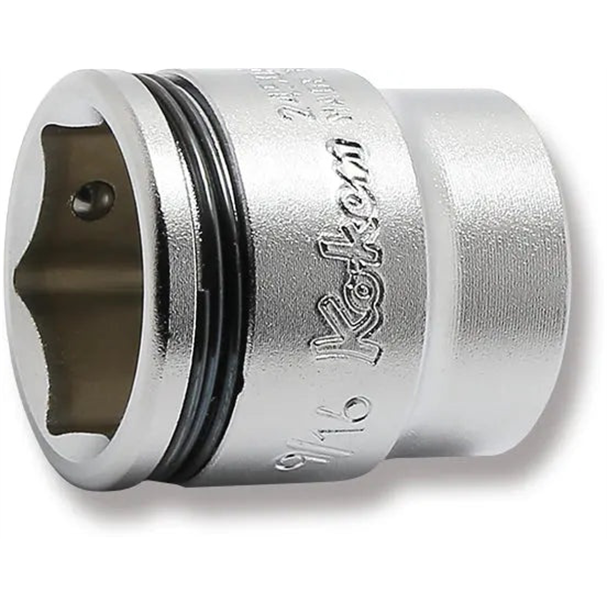 Ko-ken Usa Special 1/4 Sq. Dr. Short Nut Grip® Socket - 9/16