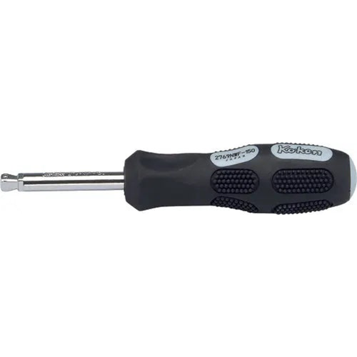 Ko-ken Usa 2769nwf-150 1/4 Square Drive Spinner Handlewobble-fix Length 150 Mm