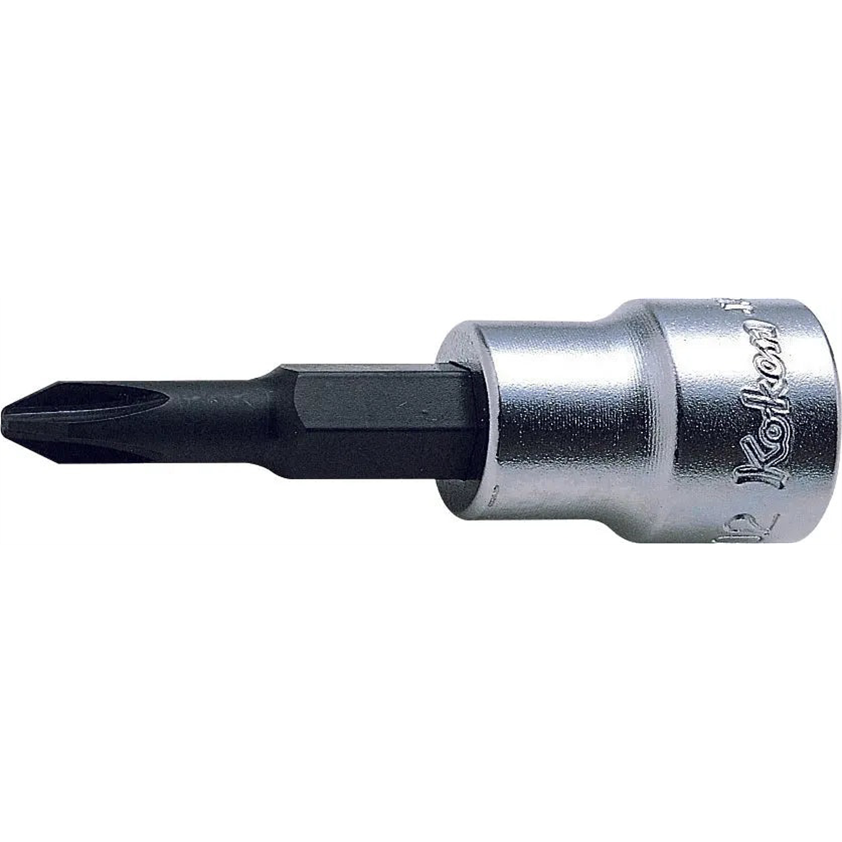 Ko-ken Usa 3000-4 3/8 Square Drive Bit Socket Ph4 Length 60 Mm