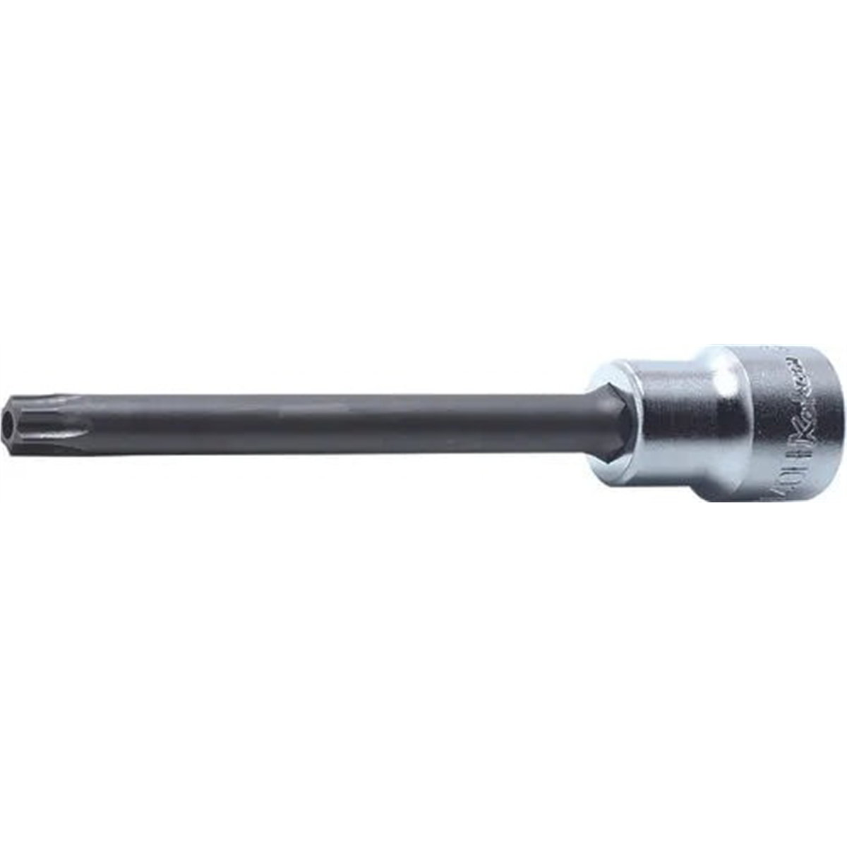 Ko-ken Usa 3025.100r-t55h 3/8 Square Drive Round Shank Temper-resistant Torx T55h Bit Socket - Length 100 Mm