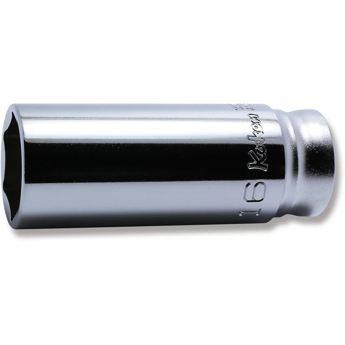 Ko-ken Usa 3300mz-16 3/8 Sq. Dr. Socket 16mm 6 Point Length 55mm Z-series