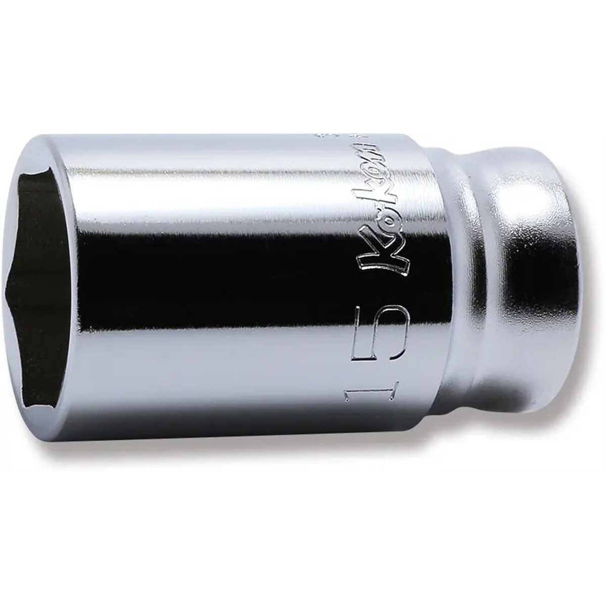 Ko-ken Usa 3300xz-15 3/8 Sq. Dr. Socket 15mm 6 Point Length 35mm Z-series