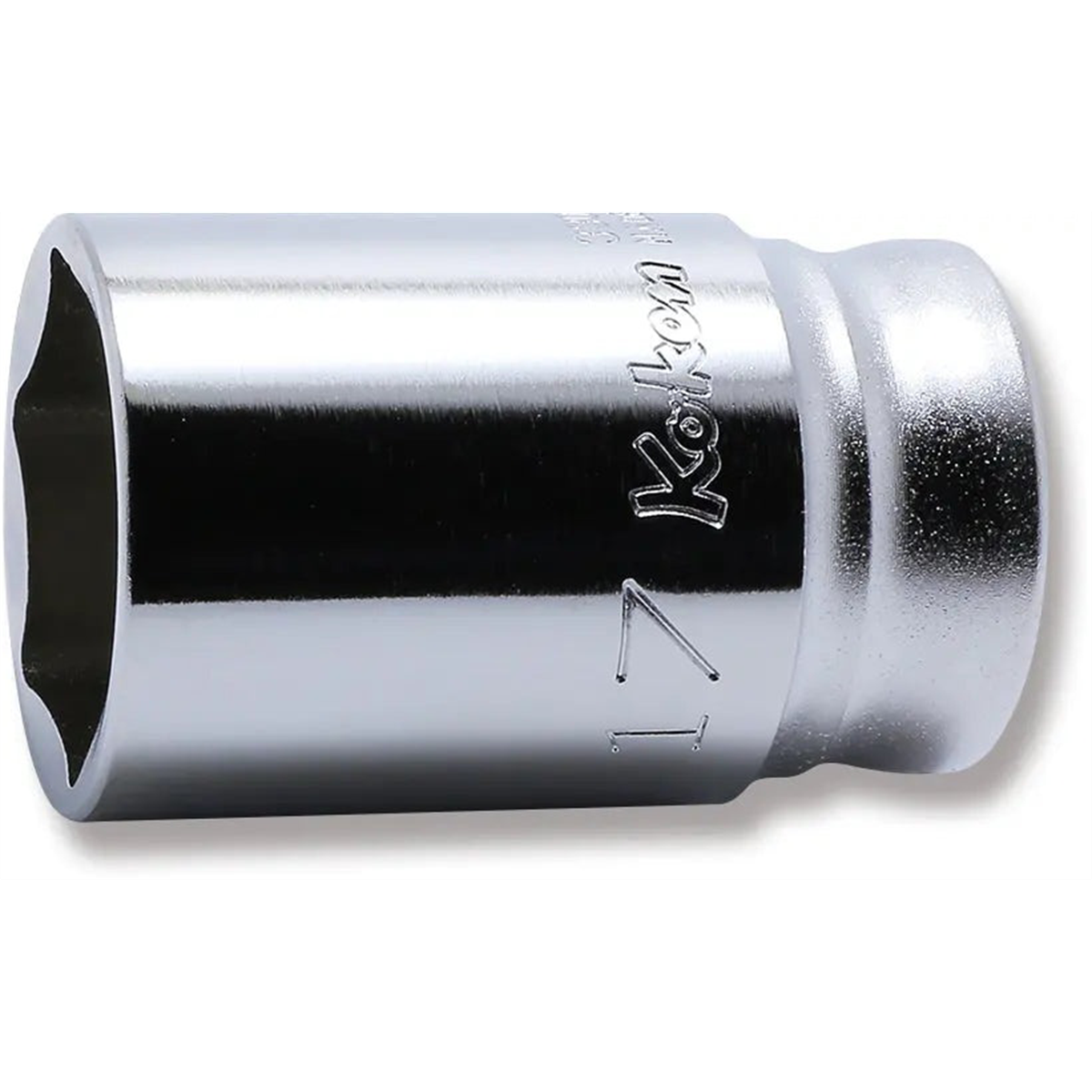 Ko-ken Usa 3300xz-17 3/8 Sq. Dr. Socket 17mm 6 Point Length 35mm Z-series