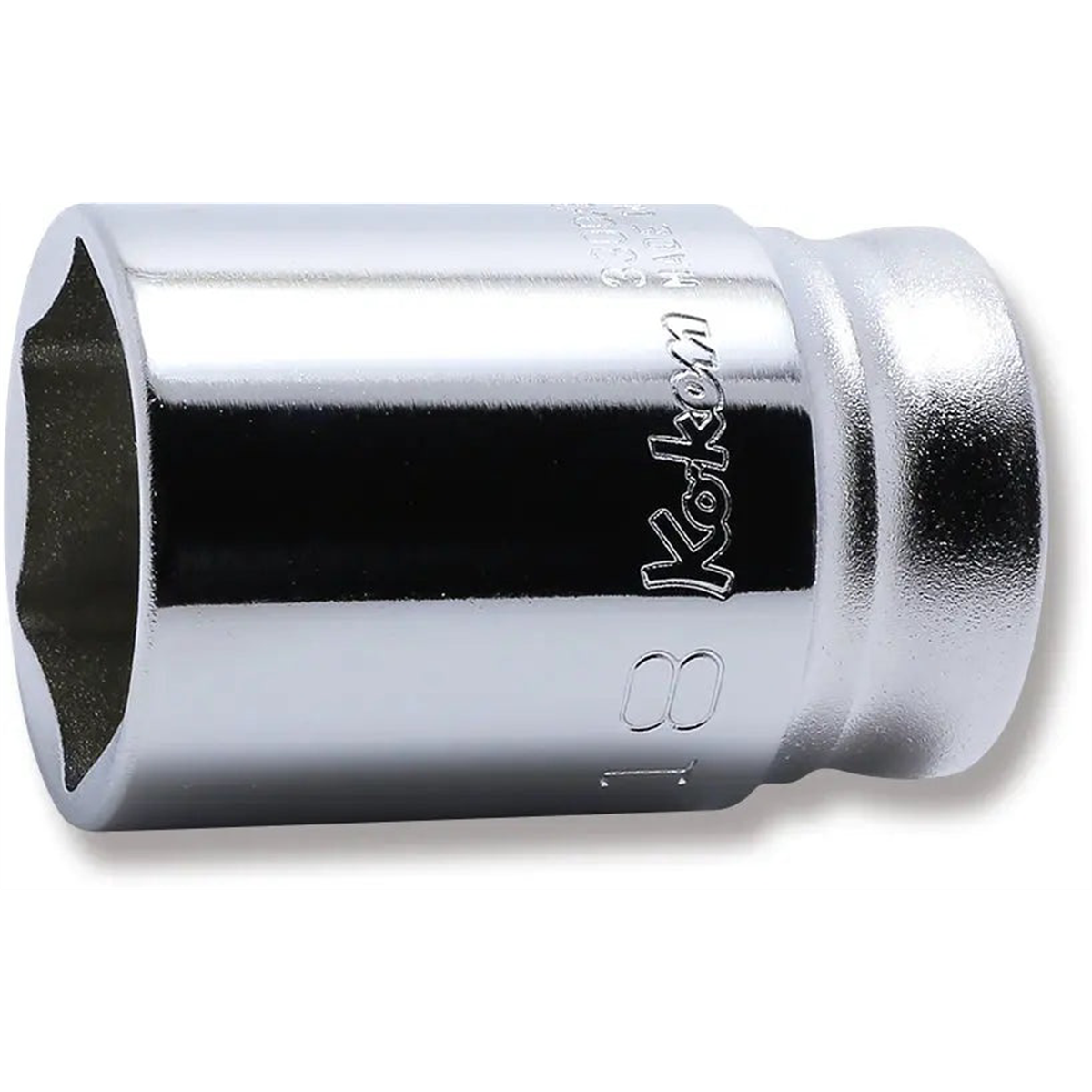 Ko-ken Usa 3300xz-18 3/8 Sq. Dr. Socket 18mm 6 Point Length 35mm Z-series