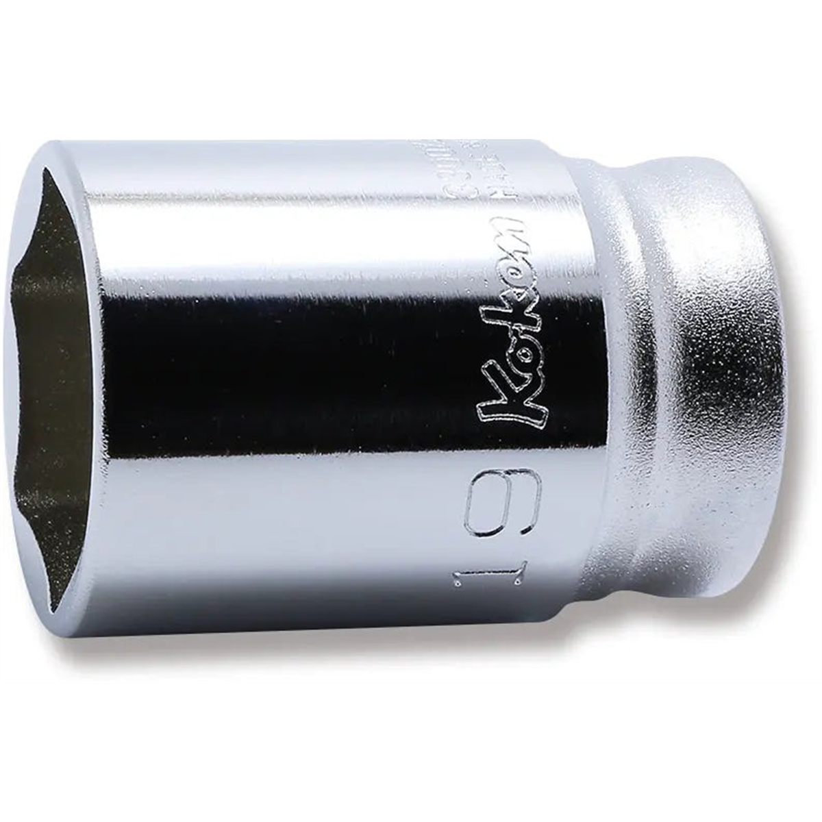 Ko-ken Usa 3300xz-19 3/8 Sq. Dr. Socket 19mm 6 Point Length 35mm Z-series