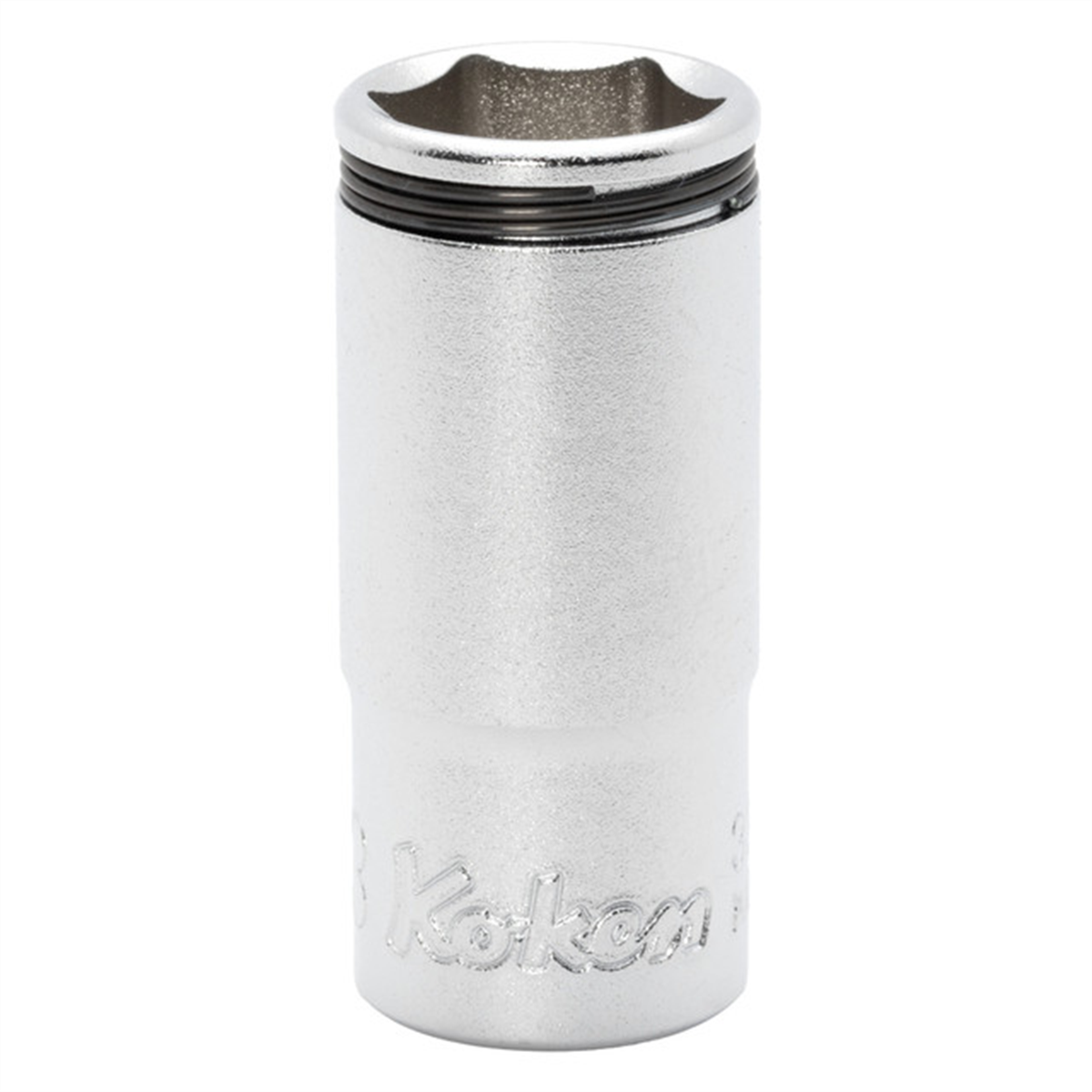 Ko-ken Usa 3/8 Sq. Dr. Semi-deep Nut Grip® Socket 13mm