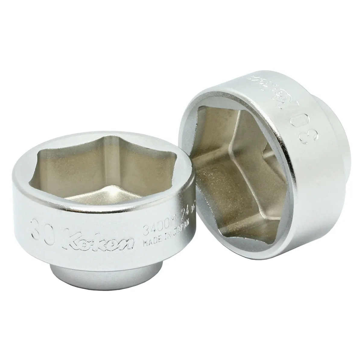 Ko-ken Usa 3400m.24-36 3/8 Square Drive Socket 36 Mm 6 Point Length 24 Mm