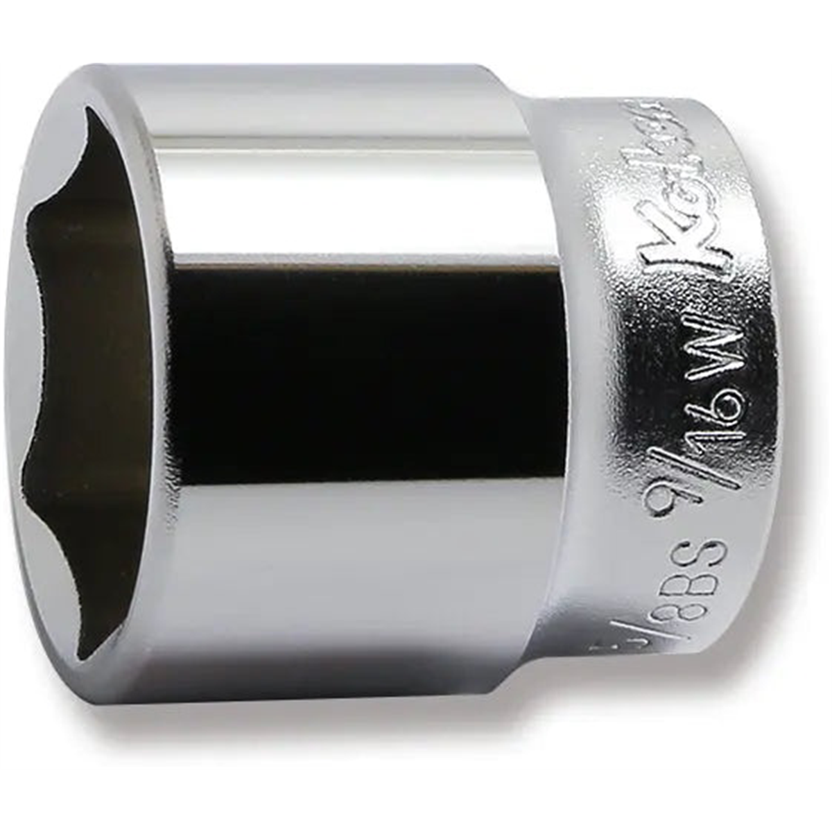 Ko-ken Usa 3400w-9/16 3/8 Square Drive Socket Whitworth 9/16 6 Point Length 35 Mm