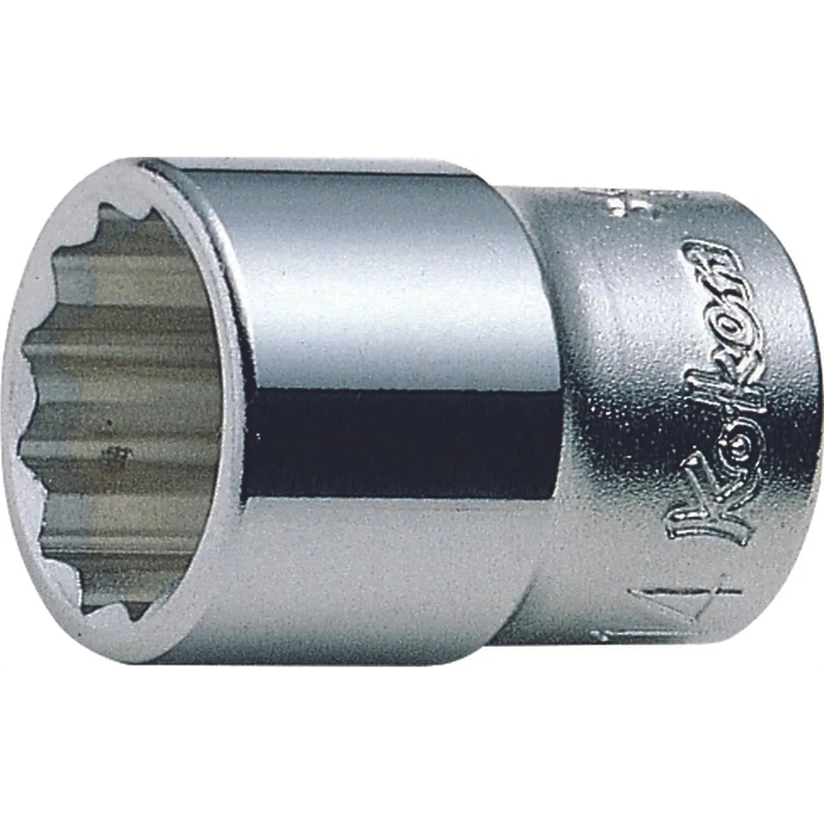 Ko-ken Usa 3405m-21 3/8 Square Drive Socket 21 Mm 12 Point Length 32 Mm
