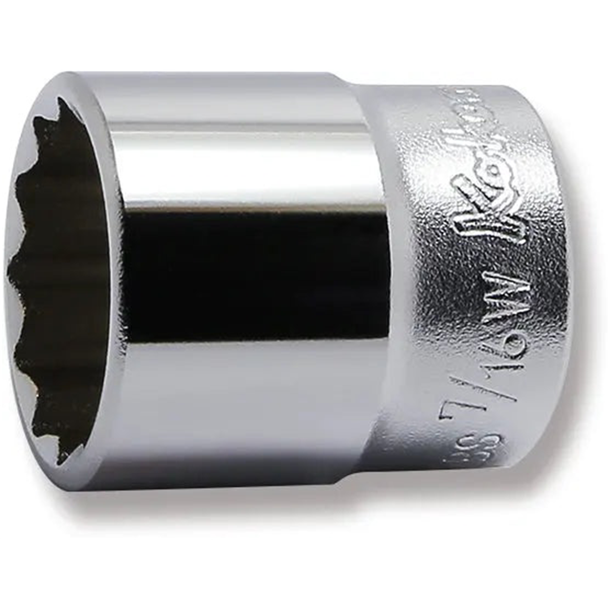 Ko-ken Usa 3405w-7/16 3/8 Square Drive Socket Whitworth 7/16 12 Point Length 32 Mm