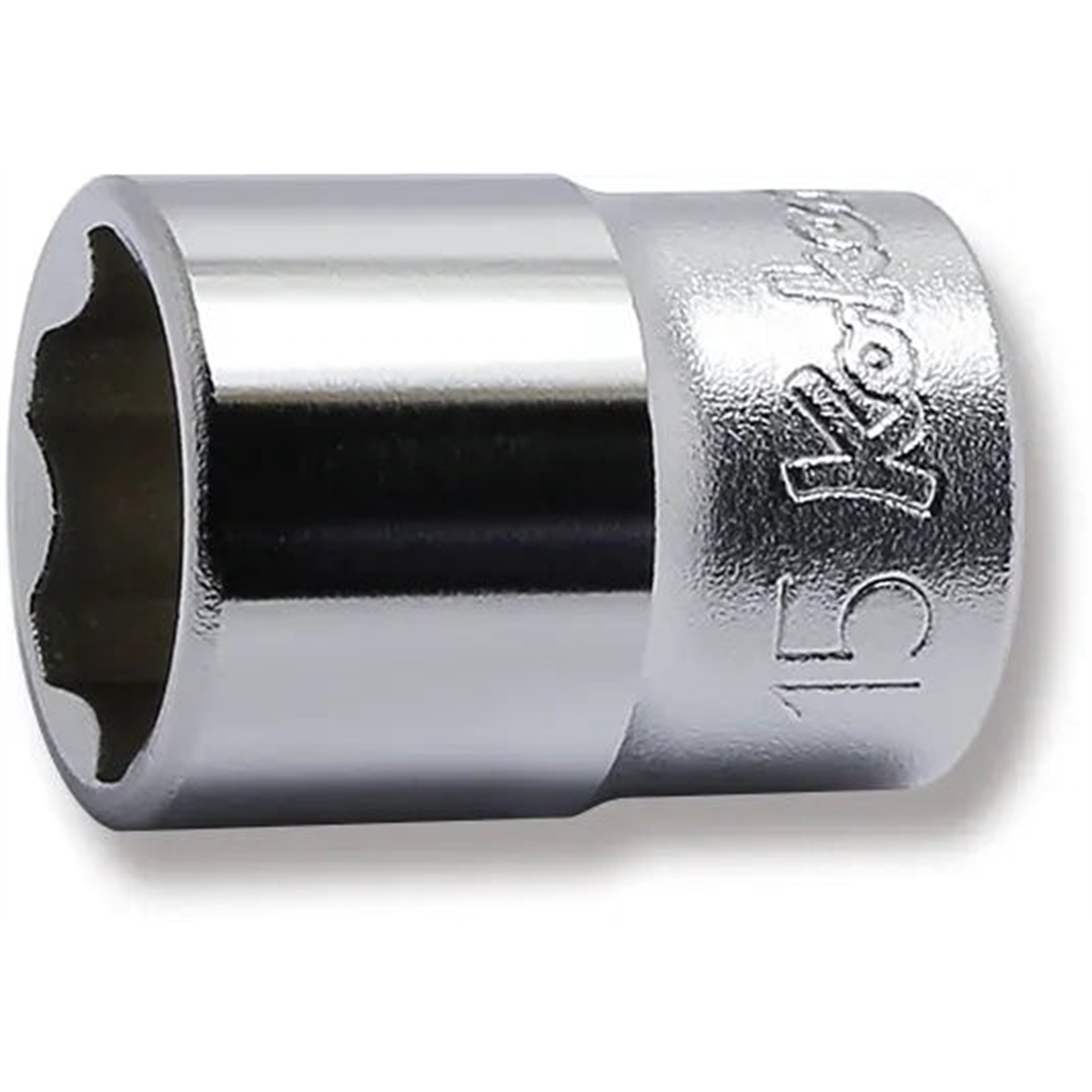 Ko-ken Usa 3410m-15 3/8 Square Drive Socket 15 Mm Surface Length 28 Mm