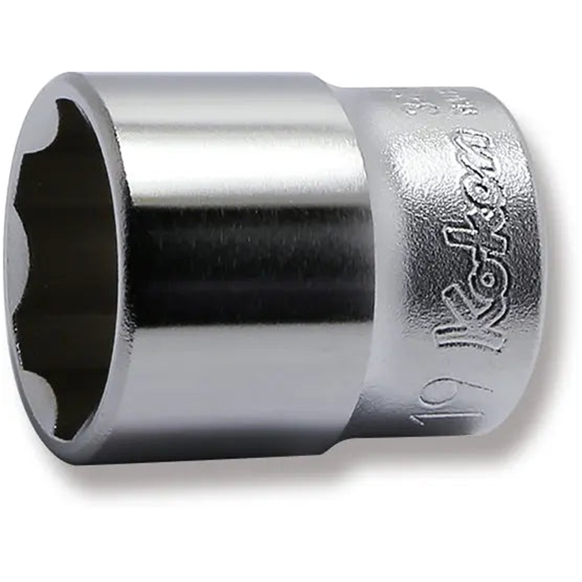 Ko-ken Usa 3410m-19 3/8 Square Drive Socket 19 Mm Surface Length 30 Mm