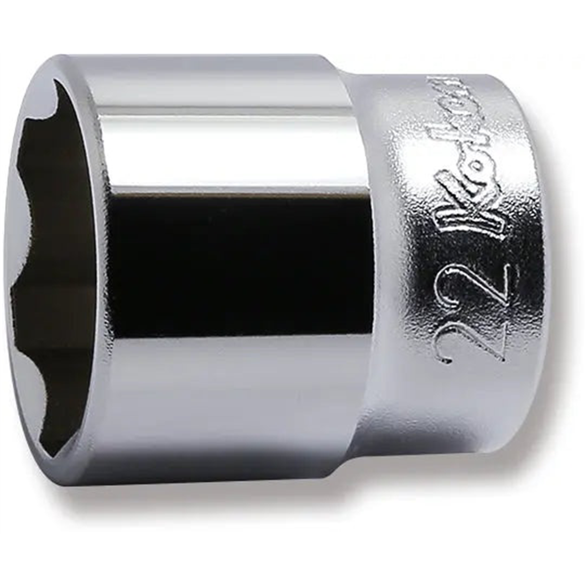 Ko-ken Usa 3410m-22 3/8 Square Drive Socket 22 Mm Surface Length 32 Mm