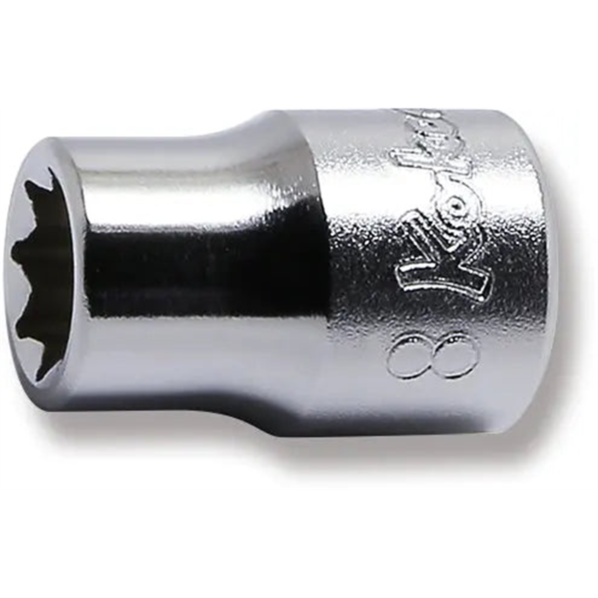 Ko-ken Usa 3415m-8 3/8 Square Drive Socket 8 Mm Double Square Length 26 Mm