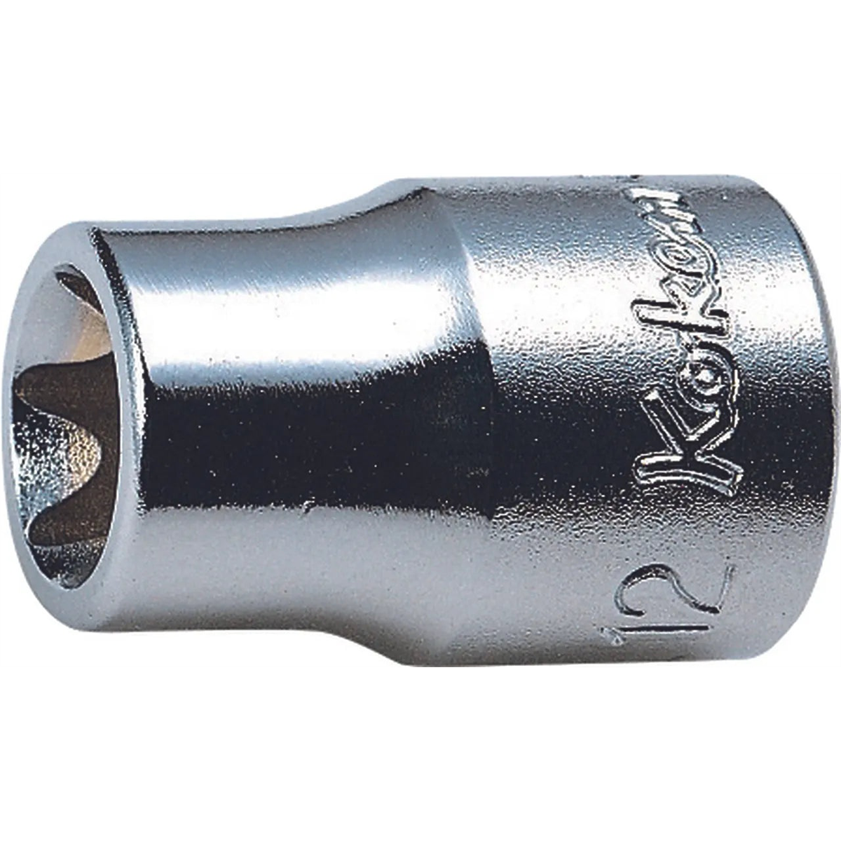 Ko-ken Usa 3425-e16 3/8 Square Drive Torx E16 Socket - Length 26 Mm