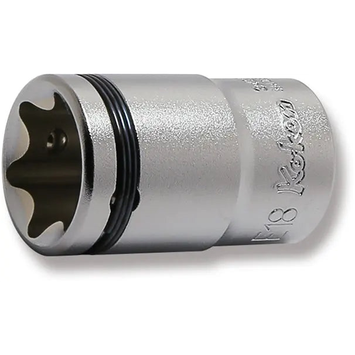 Ko-ken Usa 3425-e18(2b) 3/8 Square Drive Nut Grip Torx E18 Socket - Length 32 Mm