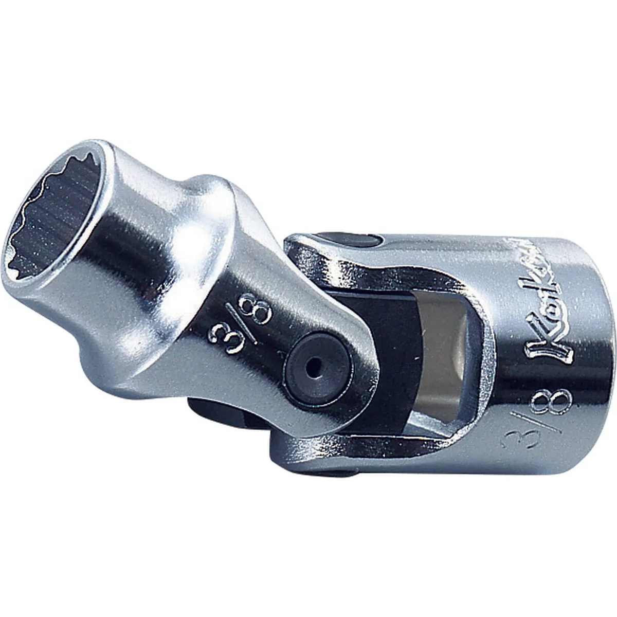 Ko-ken Usa 3445m-15 3/8 Square Drive Universal Socket 15 Mm 12 Point Length 53.5 Mm