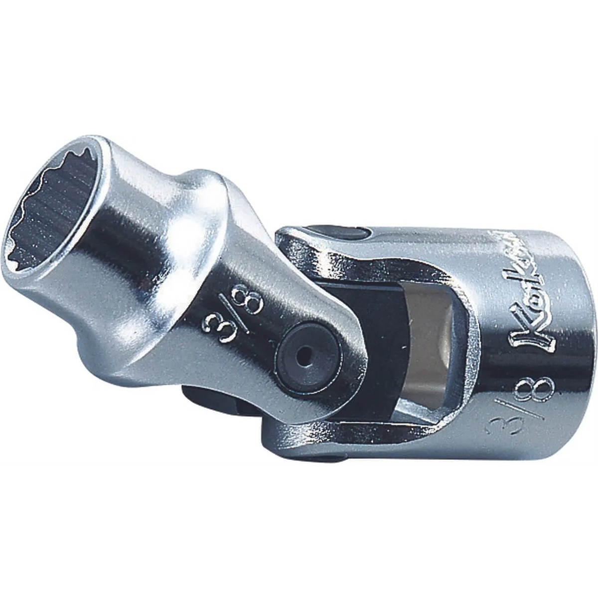 Ko-ken Usa 3445m-19 3/8 Square Drive Universal Socket 19 Mm 12 Point Length 56.5 Mm