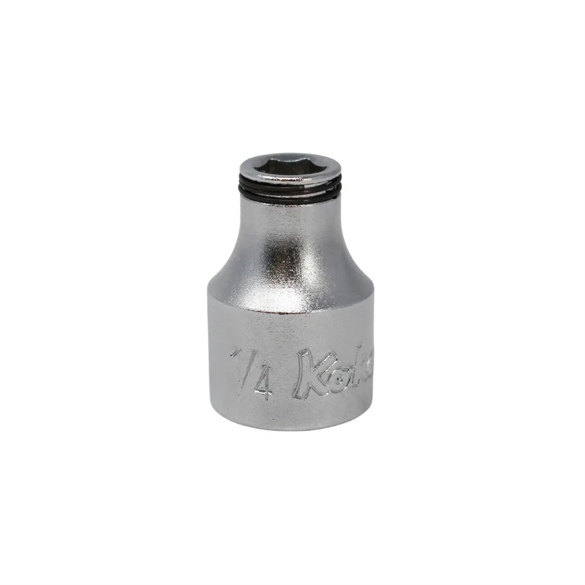 Ko-ken Usa 3/8 Sq. Dr. Sae Nut Grip Chrome Socket In 1/4