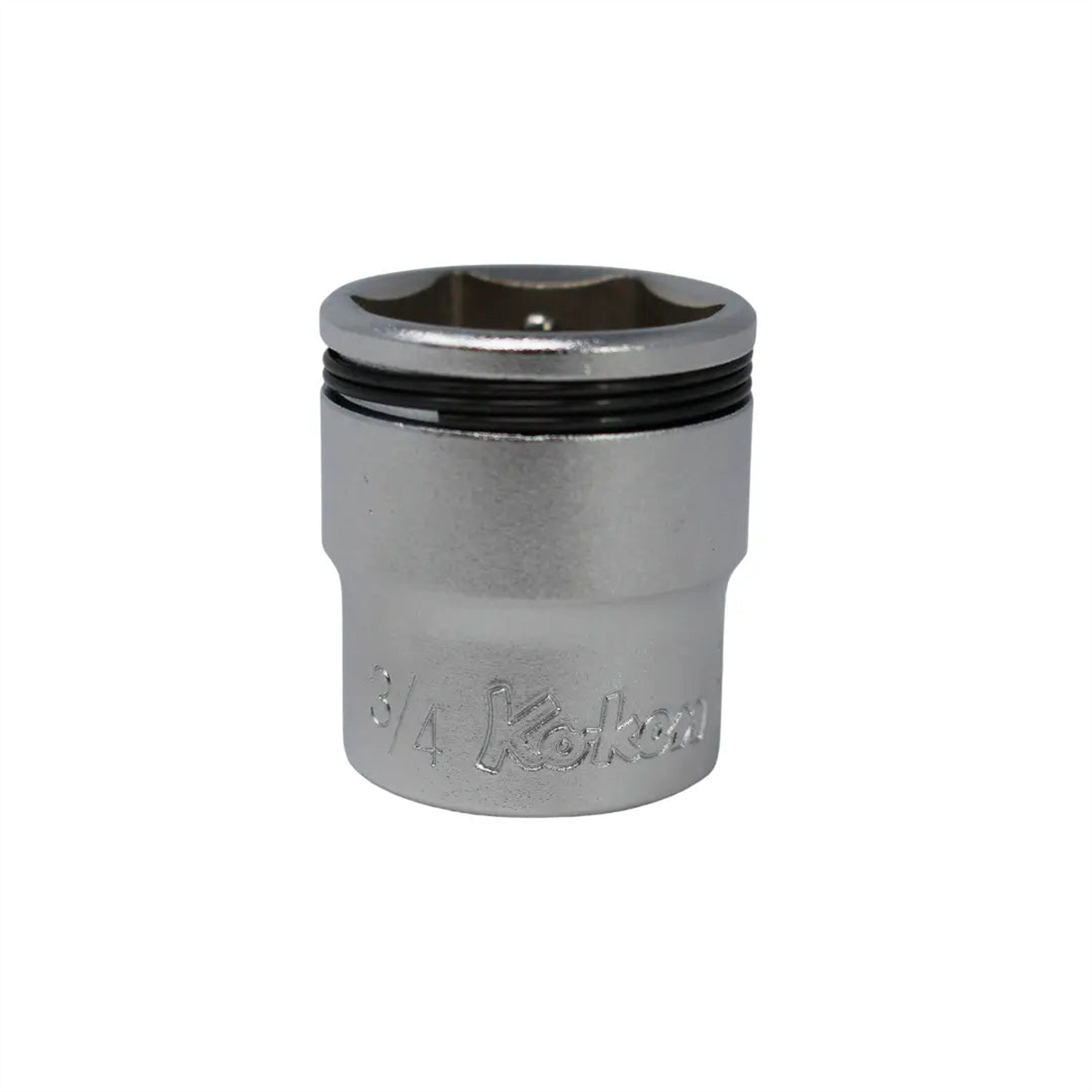 Ko-ken Usa 3/8 Sq. Dr. Sae Nut Grip Chrome Socket In 3/4