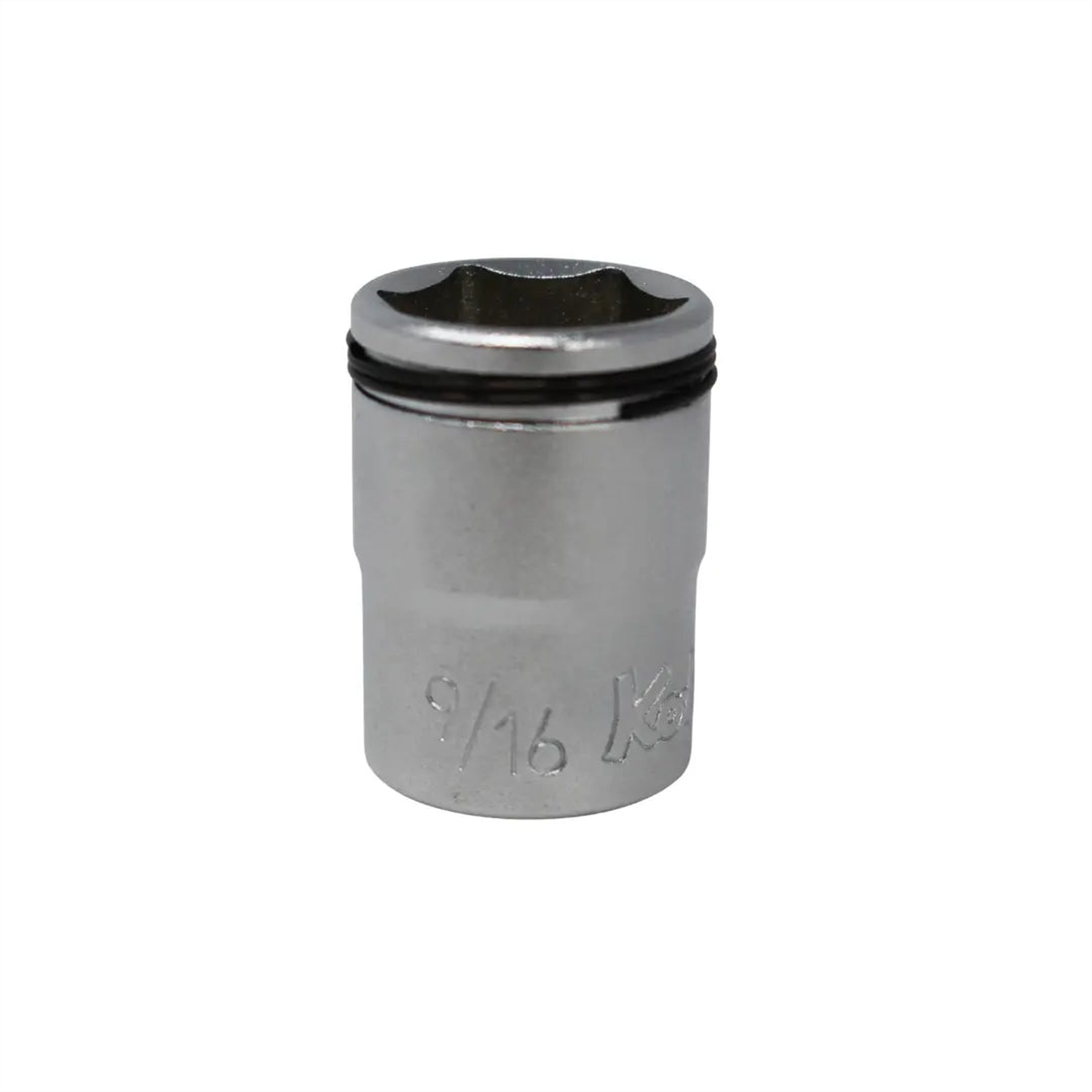 Ko-ken Usa 3/8 Sq. Dr. Sae Nut Grip Chrome Socket In 9/16