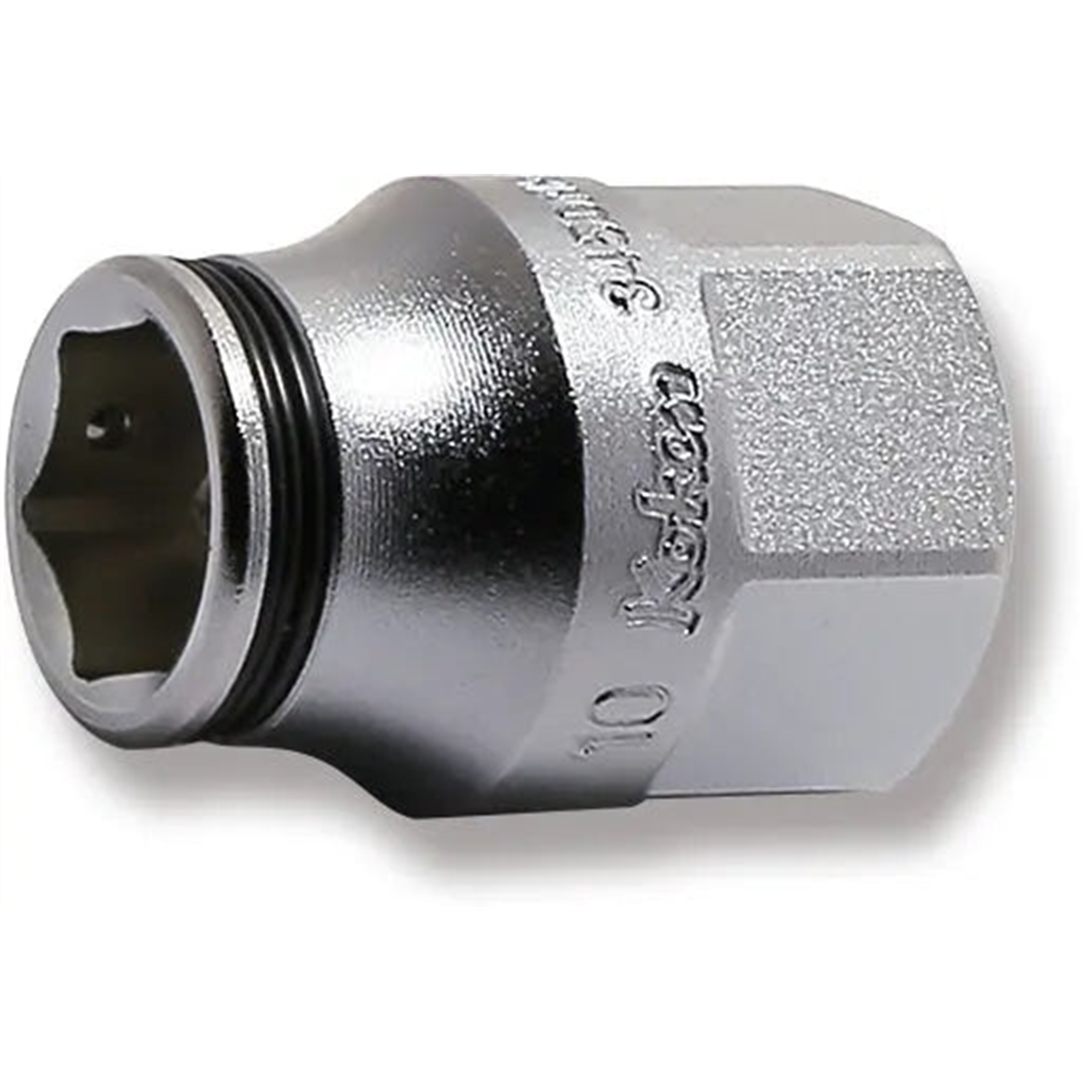 Ko-ken Usa 3450mh-10 3/8 Square Drive Socket 10 Mm Nut Grip Length 26 Mm Outer Hex 17 Mm