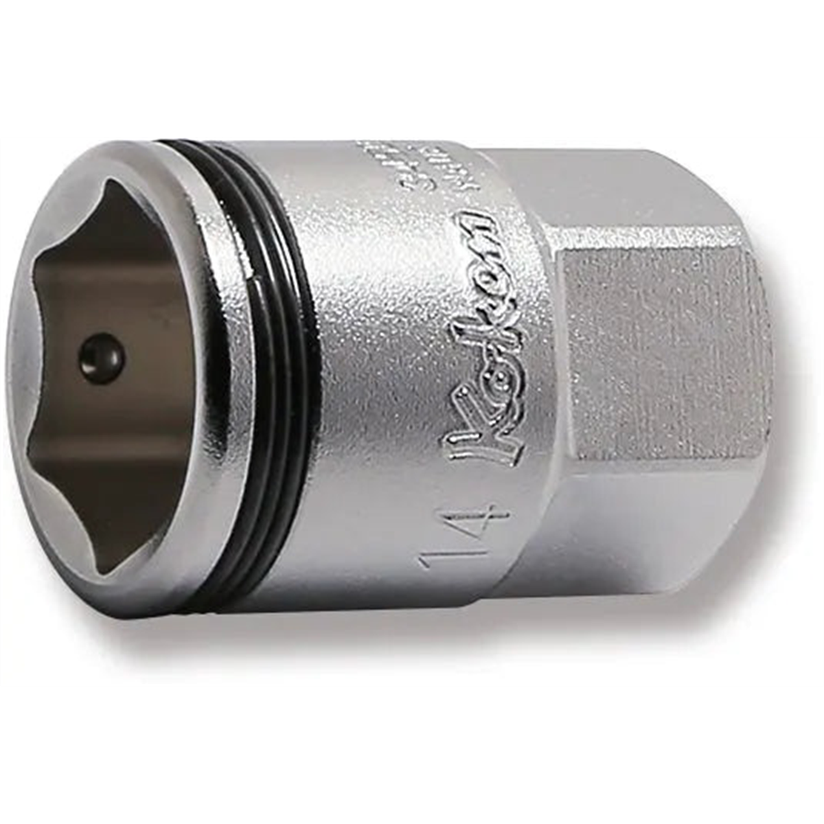 Ko-ken Usa 3450mh-14 3/8 Square Drive Socket 14 Mm Nut Grip Length 27 Mm Outer Hex 17 Mm