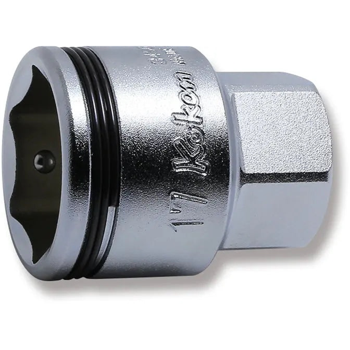 Ko-ken Usa 3450mh-17 3/8 Square Drive Socket 17 Mm Nut Grip Length 29 Mm Outer Hex 17 Mm