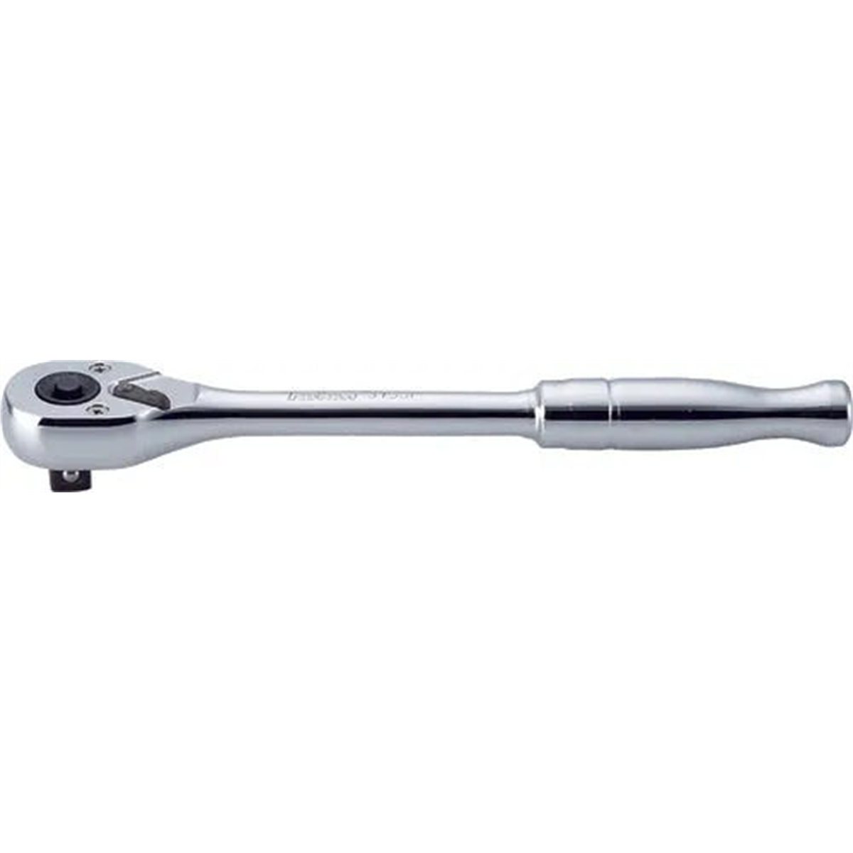 Ko-ken Usa 3753pb 3/8 Square Drive Ratchet Handle 24 Teeth Length 200 Mm Push Button Polished Handle