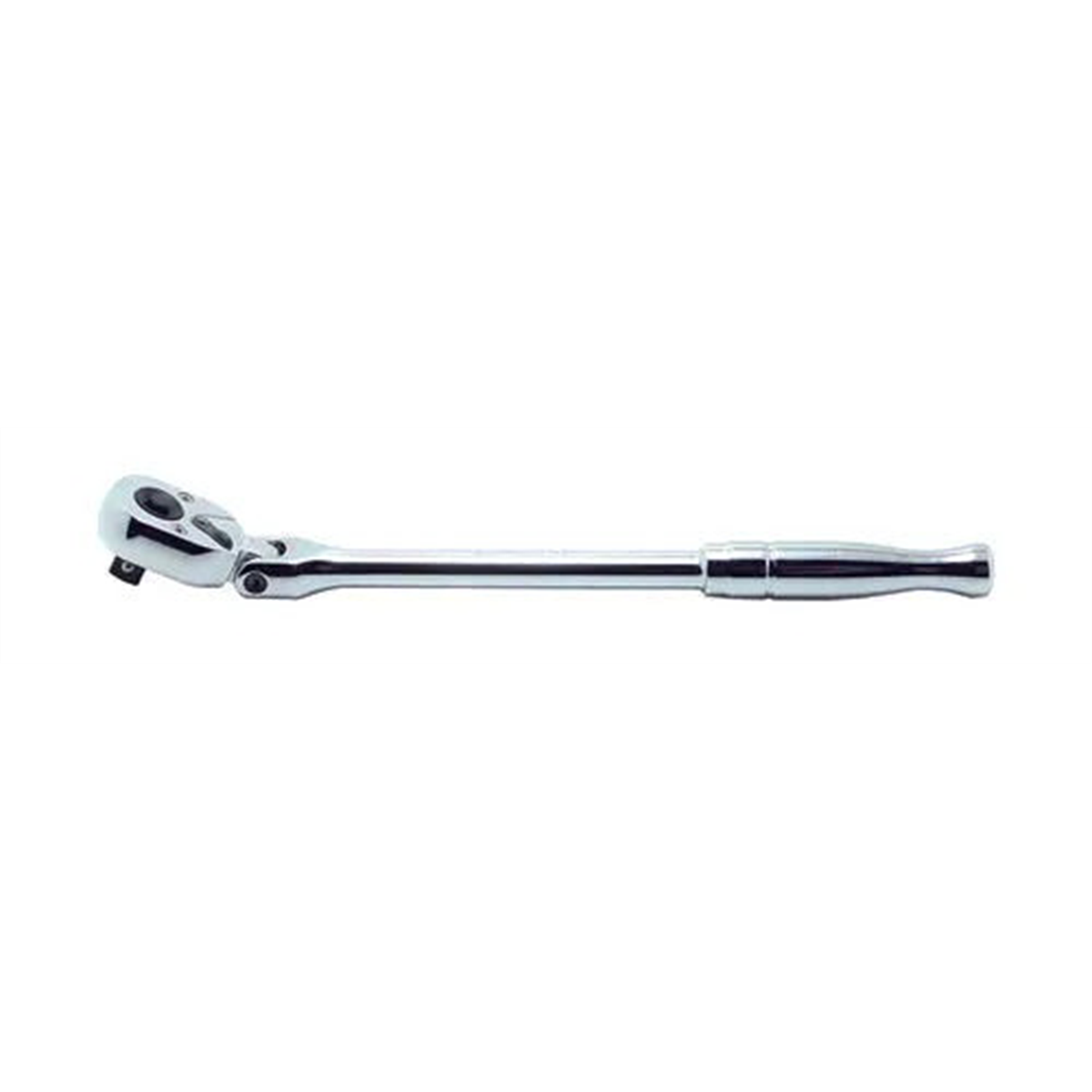 Ko-ken Usa 3774pb 3/8 Square Drive Ratchet Handle 24 Teeth Flexible Head Length 265 Mm Push Button Polished Handle