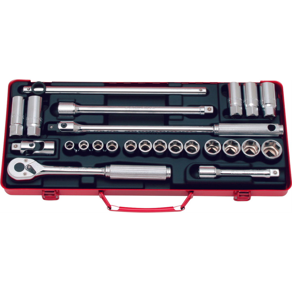 Ko-ken USA 4275 1/2 Sq. Dr. Socket set   6 point   24 pieces