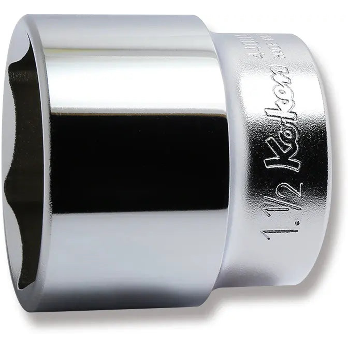 Ko-ken Usa 4400a-1.1/2 1/2 Square Drive Socket 1.1/2 6 Point Length 47 Mm