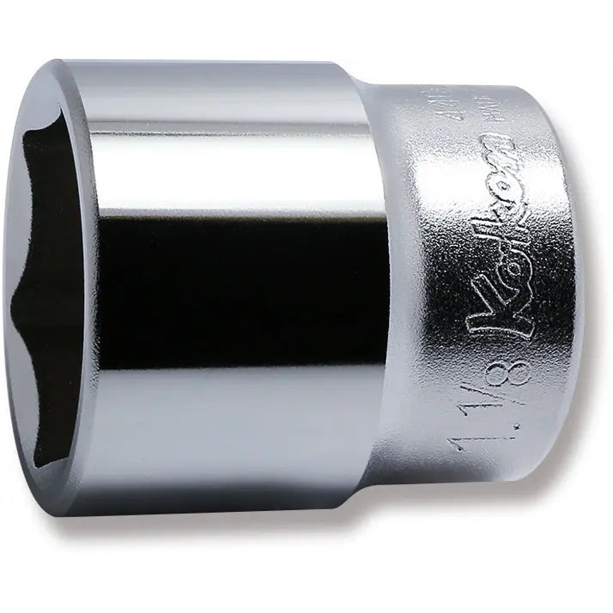 Ko-ken Usa 4400a-1.1/8 1/2 Square Drive Socket 1.1/8 6 Point Length 43 Mm