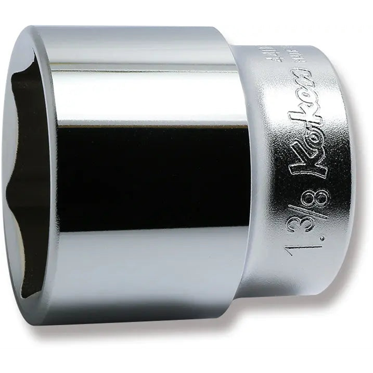 Ko-ken Usa 4400a-1.3/8 1/2 Square Drive Socket 1.3/8 6 Point Length 47 Mm