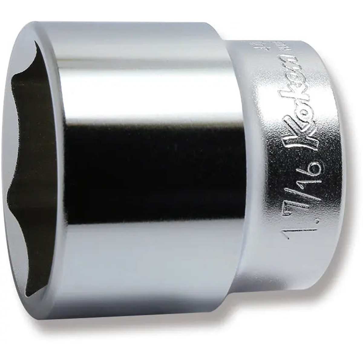 Ko-ken Usa 4400a-1.7/16 1/2 Square Drive Socket 1.7/16 6 Point Length 47 Mm