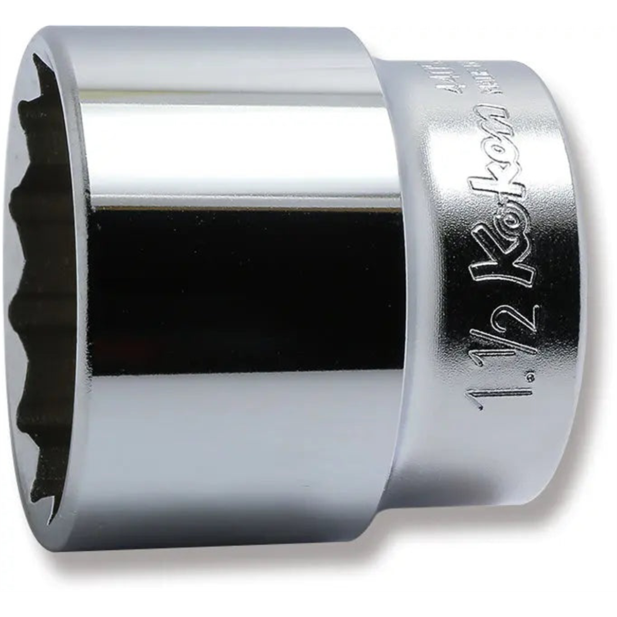 Ko-ken Usa 4405a-1.1/2 1/2 Square Drive Socket 1.1/2 12 Point Length 47 Mm