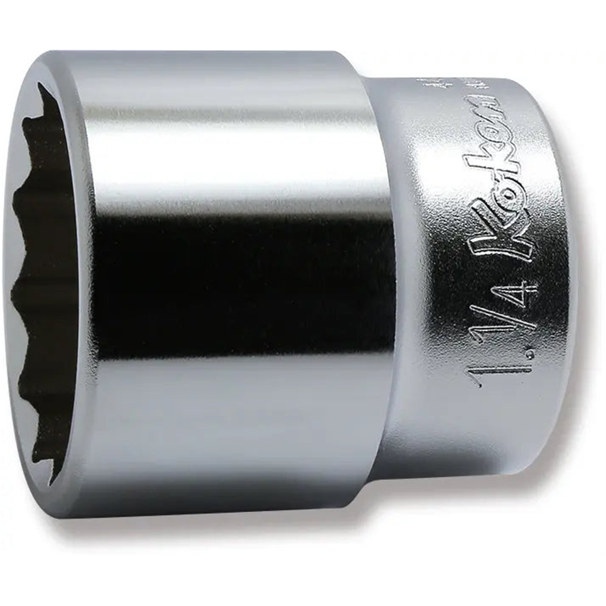 Ko-ken Usa 4405a-1.1/4 1/2 Square Drive Socket 1.1/4 12 Point Length 46 Mm