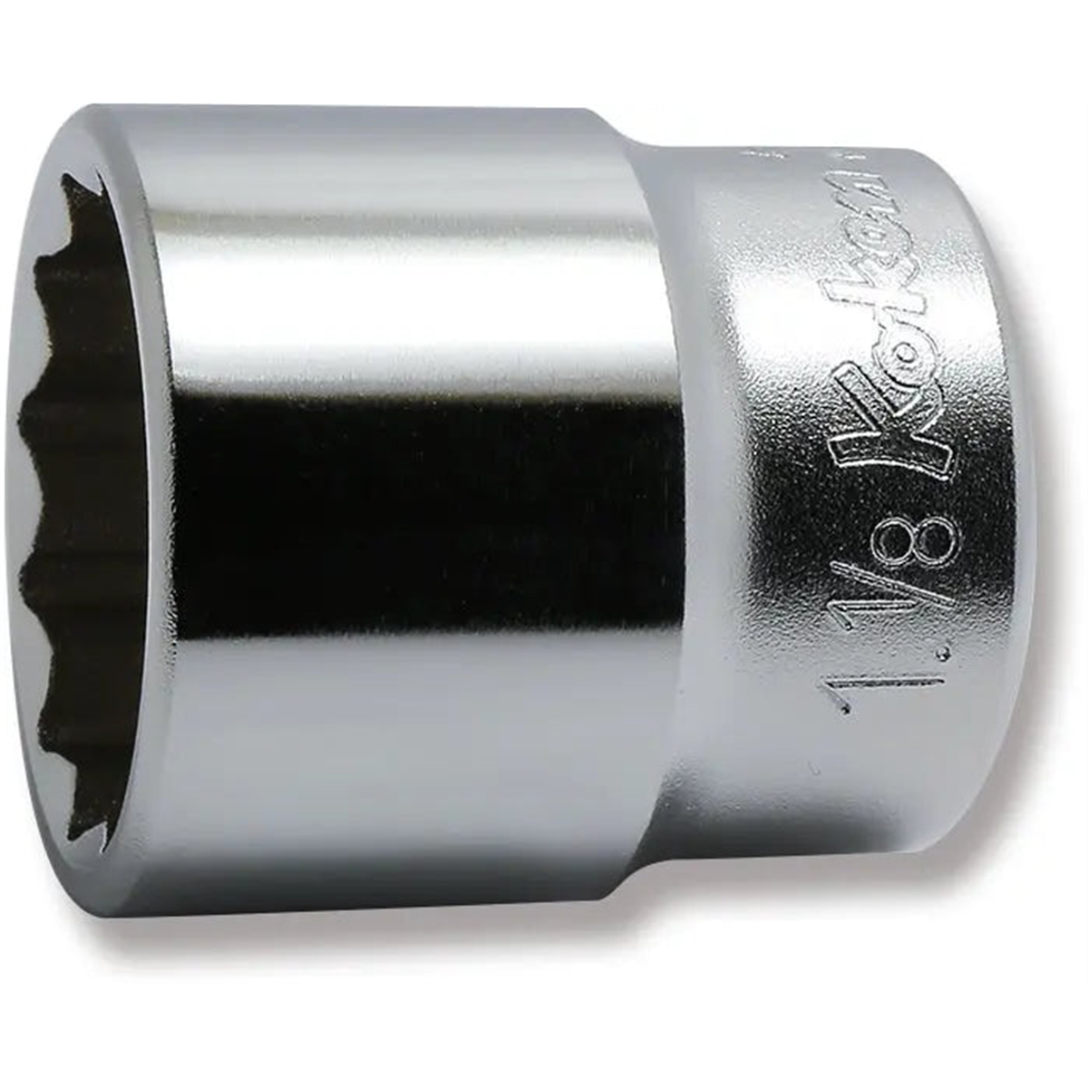 Ko-ken Usa 4405a-1.1/8 1/2 Square Drive Socket 1.1/8 12 Point Length 43 Mm
