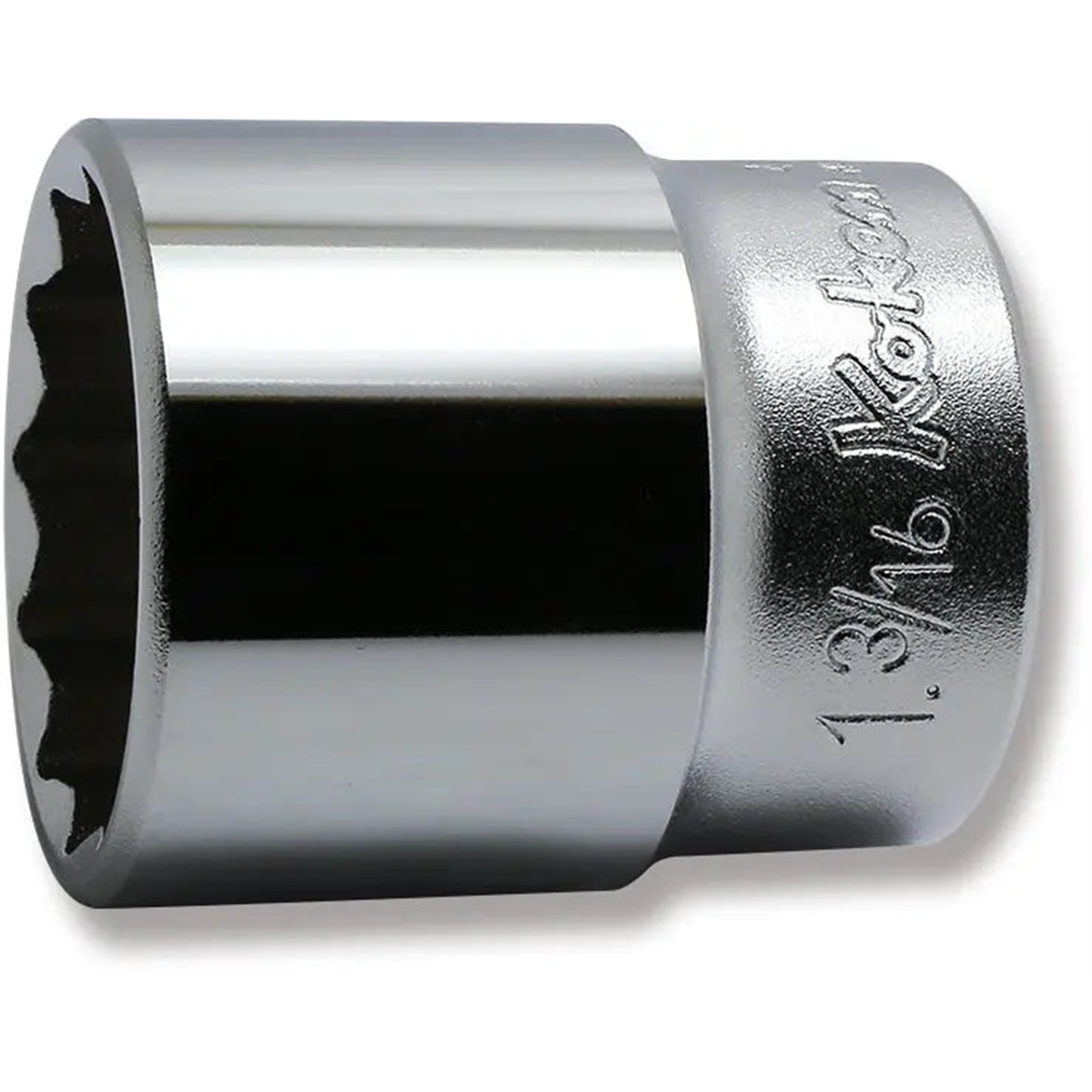 Ko-ken Usa 4405a-1.3/16 1/2 Square Drive Socket 1.3/16 12 Point Length 46 Mm