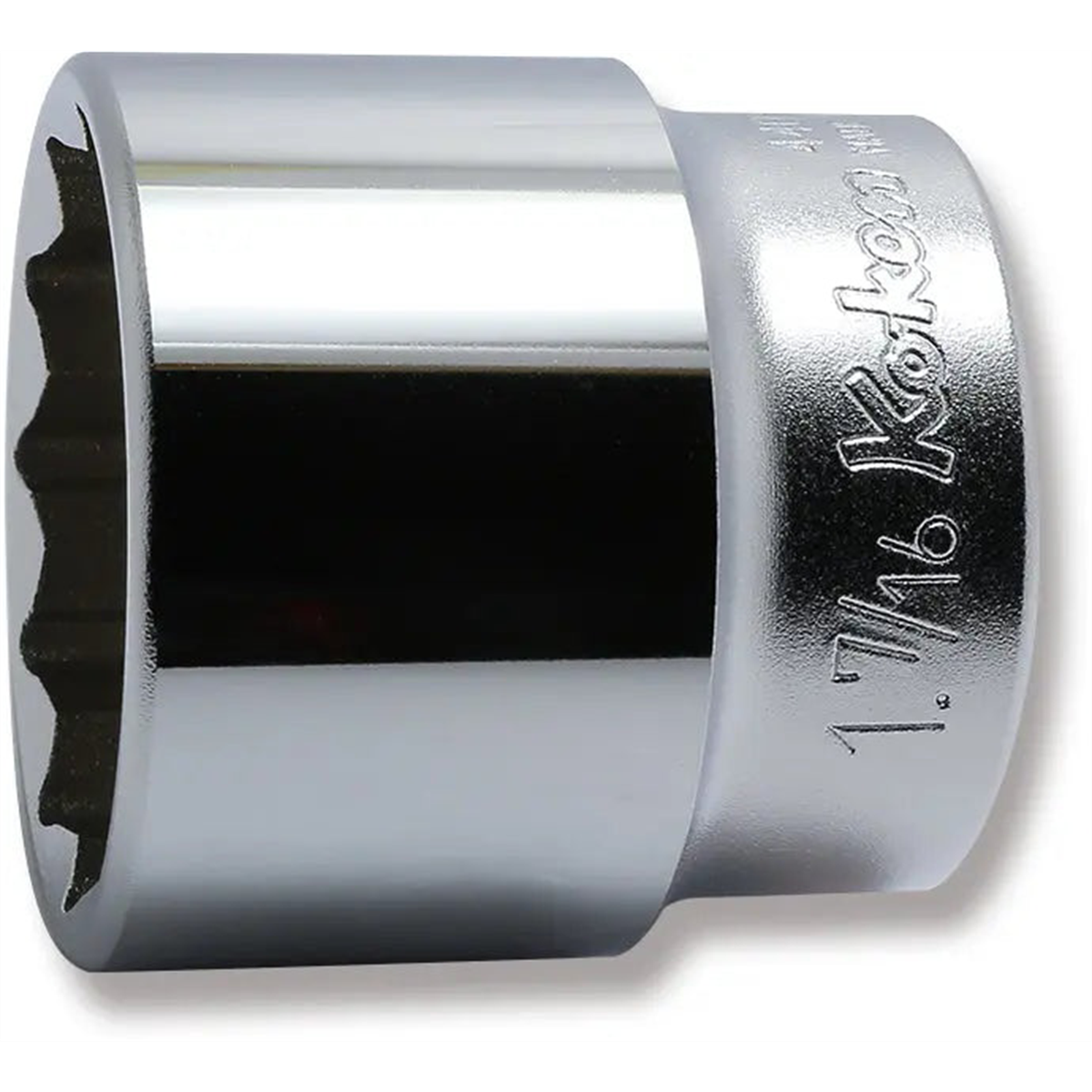 Ko-ken Usa 4405a-1.7/16 1/2 Square Drive Socket 1.7/16 12 Point Length 47 Mm