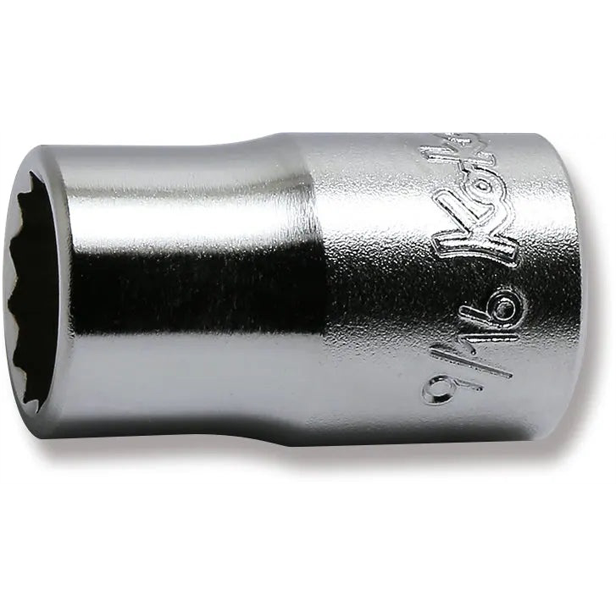 Ko-ken Usa 4405a-9/16 1/2 Square Drive Socket 9/16 12 Point Length 37 Mm