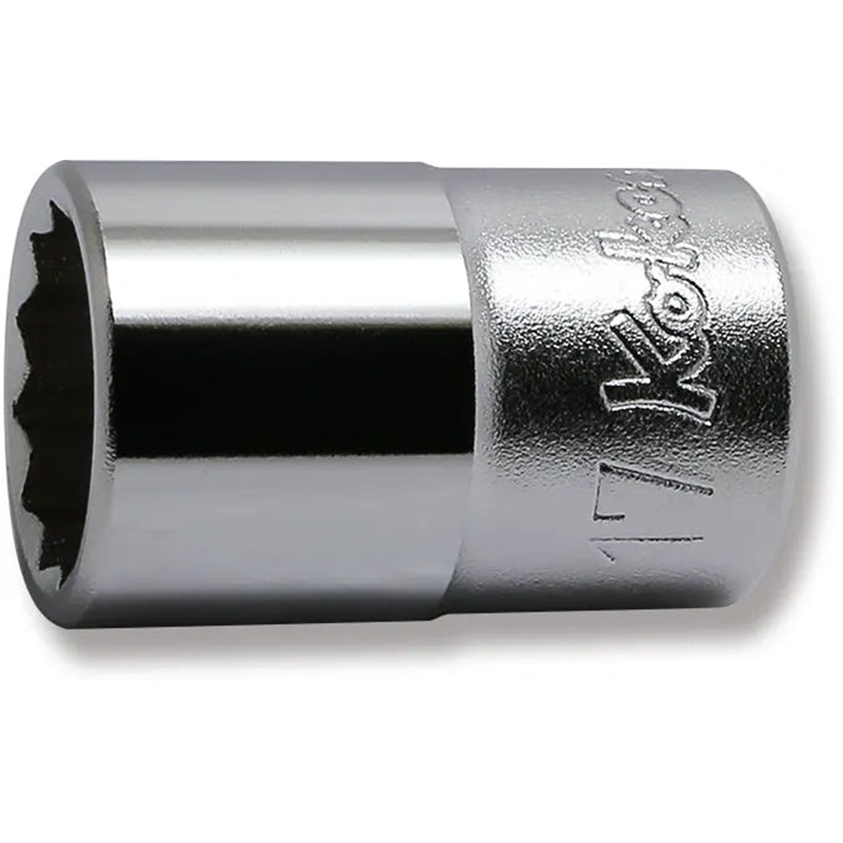 Ko-ken Usa 4405m-17 1/2 Square Drive Socket 17 Mm 12 Point Length 37 Mm