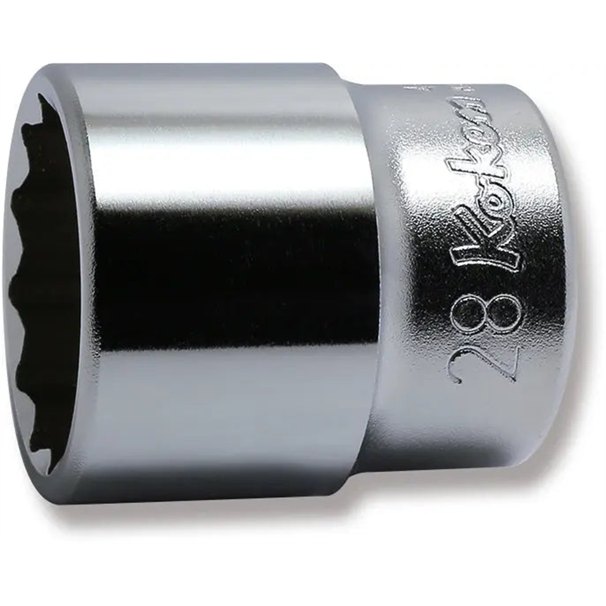 Ko-ken Usa 4405m-28 1/2 Square Drive Socket 28 Mm 12 Point Length 43 Mm