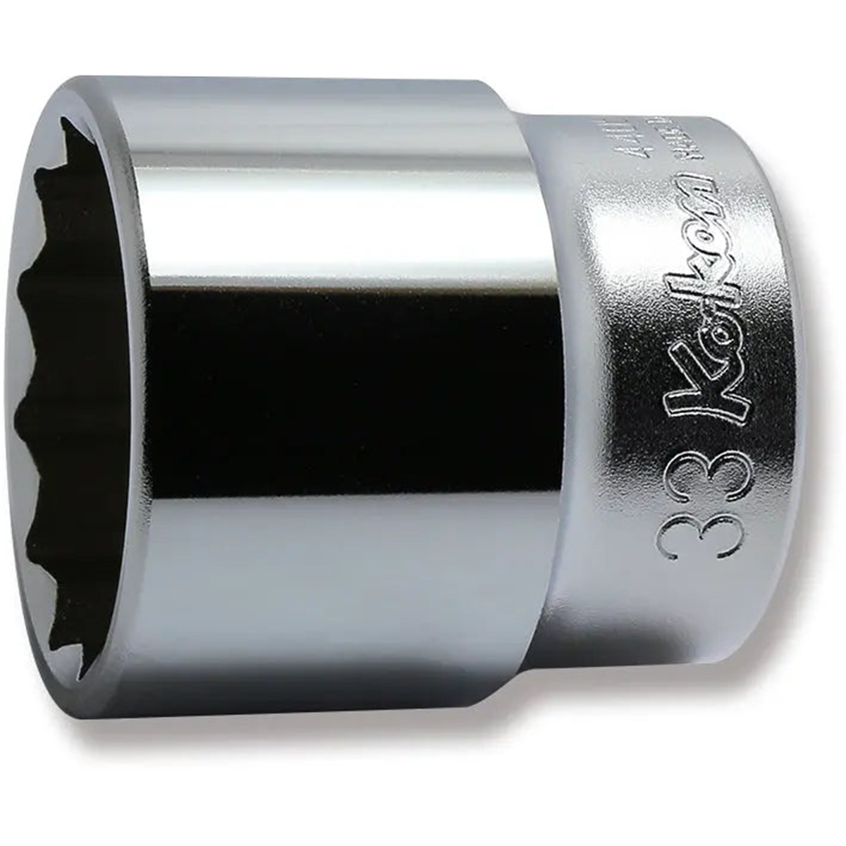 Ko-ken Usa 4405m-33 1/2 Square Drive Socket 33 Mm 12 Point Length 47 Mm