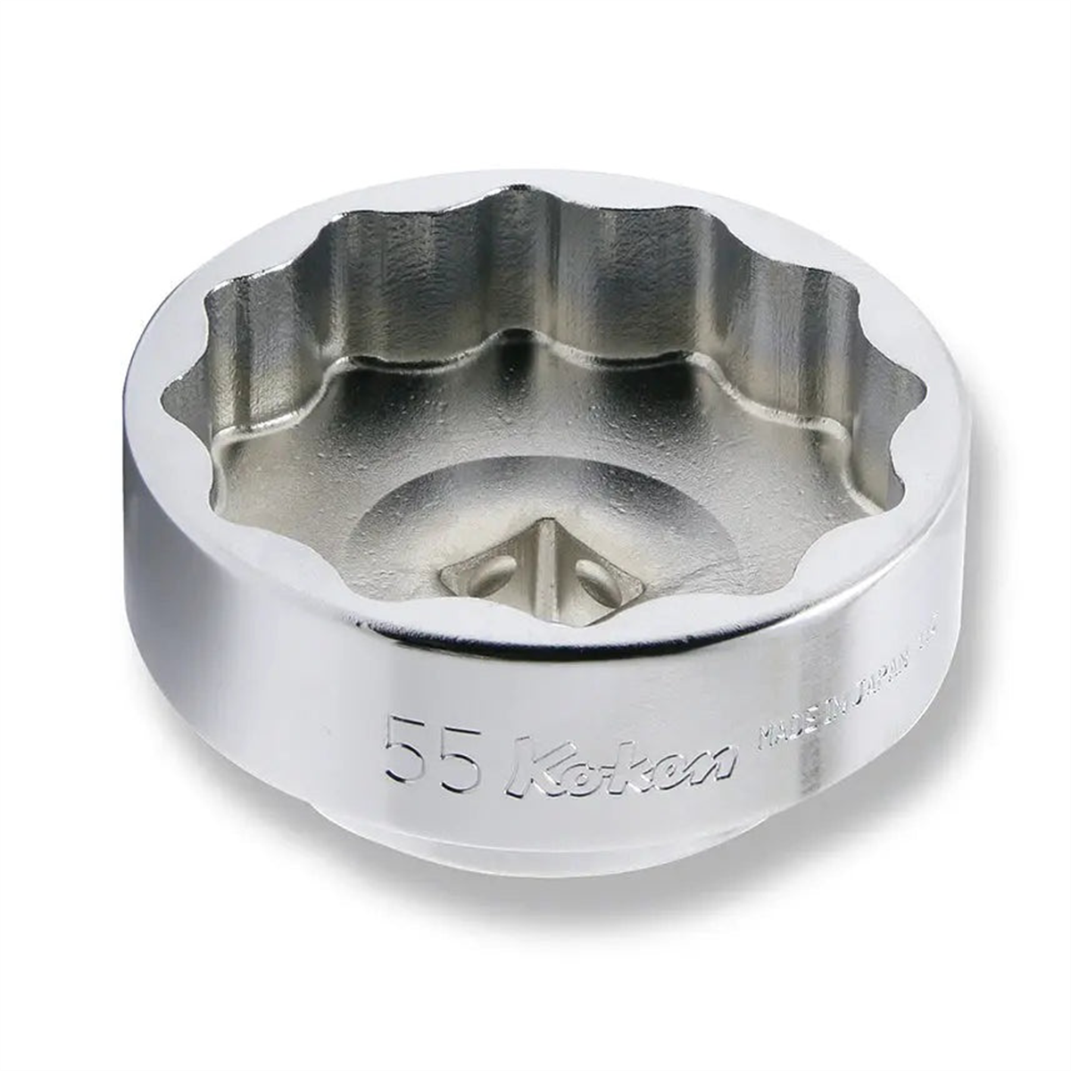 Ko-ken Usa 4405m-55du 1/2 Square Drive Socket 55 Mm 12 Point Length 31 Mm For Rear Wheel Nut Motorcycle